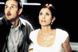 Courteney Cox und David Arquette in Scream
