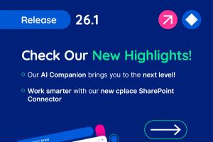 cplace Release 26.1 jetzt auf dem Markt verfügbar