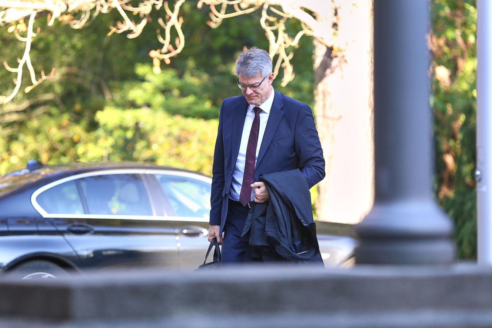 Da ging es ihm noch gut: Patrick Schnieder am Morgen des 30.09.2025