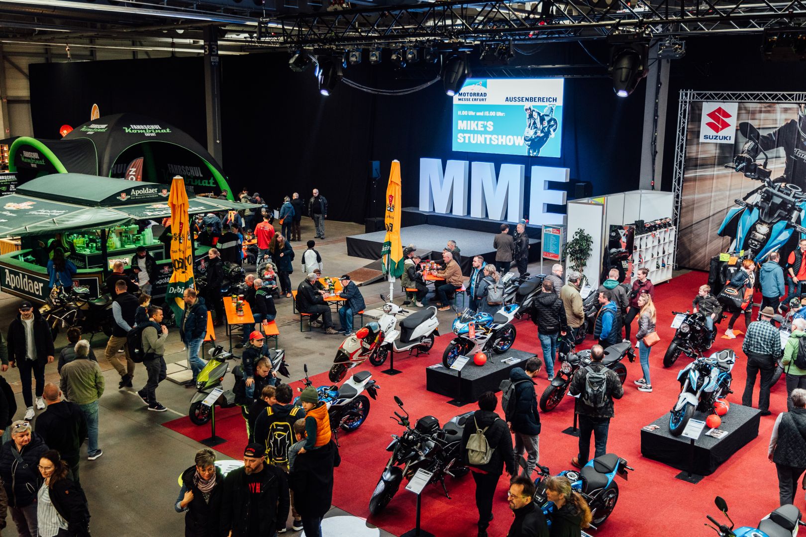 Das Programm der Motorradmesse Erfurt 2026 steht