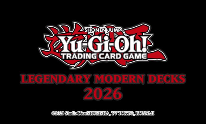 Das Yu-Gi-Oh! Sammelkartenspiel veröffentlicht Legendary Modern Decks 2026