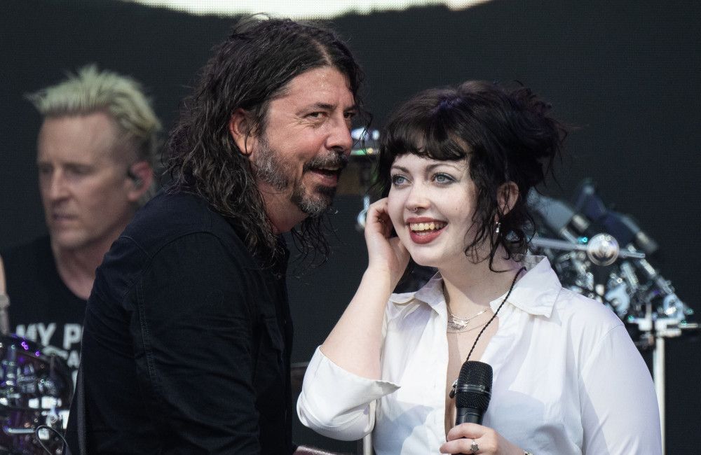 Dave und Violet Grohl