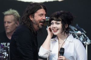 Dave und Violet Grohl