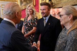 David Beckham mit König Charles