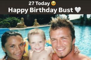 David Beckham und Victoria haben Brooklyn zum 27. Geburtstag gratuliert.