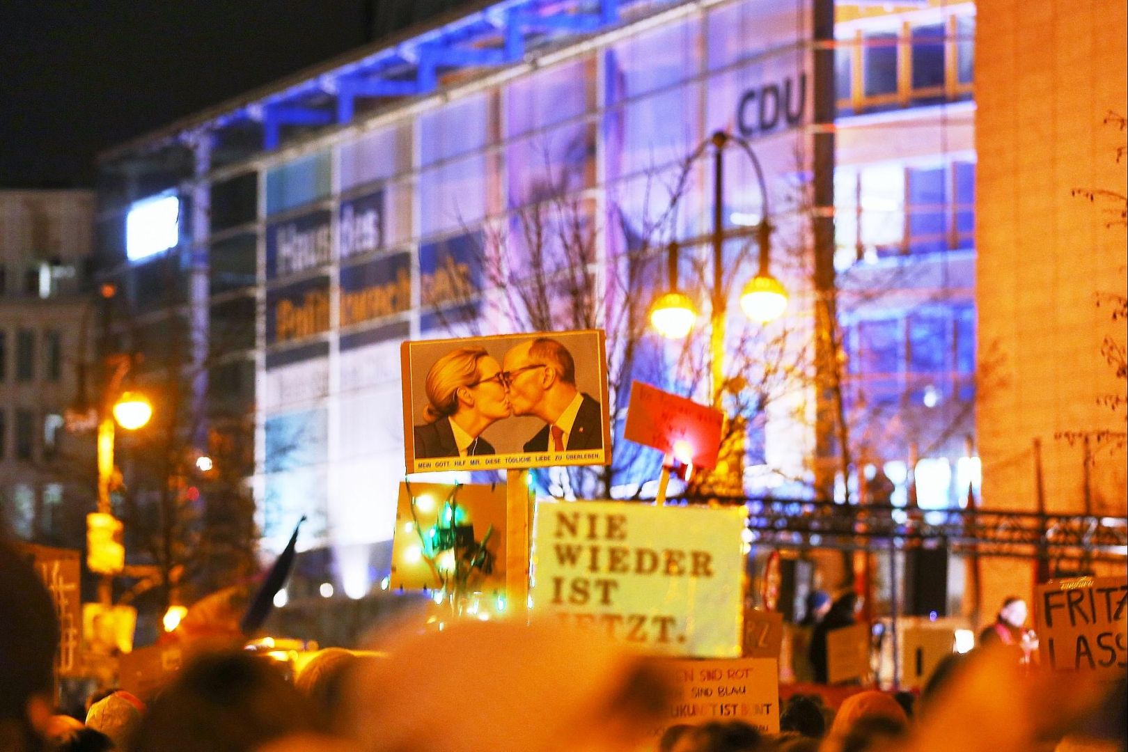 Demo vor der CDU-Parteizentrale (Archiv)