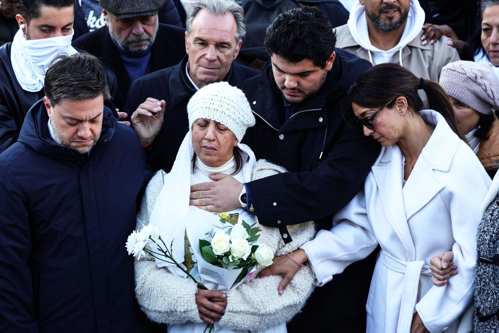 Demonstration gegen Drogengewalt in Frankreich