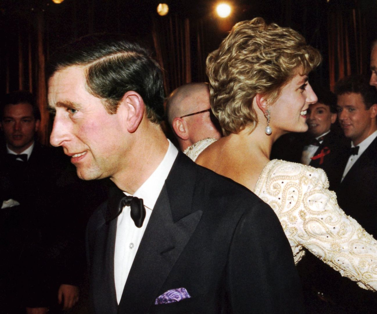 Der damalige Prinz Charles und Diana