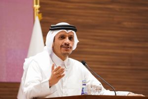 Der katarische Regierungschef Mohammed bin Abdulrahman Al Thani