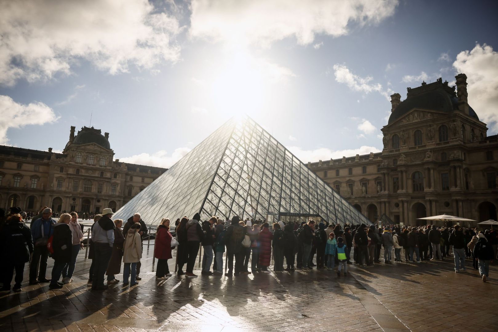 Der Louvre in Paris