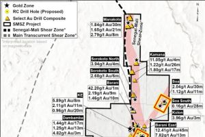 Desert Gold beginnt mit einem 4.250 Meter umfassenden RC-Bohrprogramm auf wichtigen Zielgebieten des Projekts SMSZ