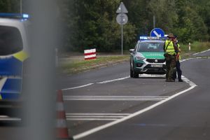 Deutsche und polnische Grenzkontrolle am 09.08.2025