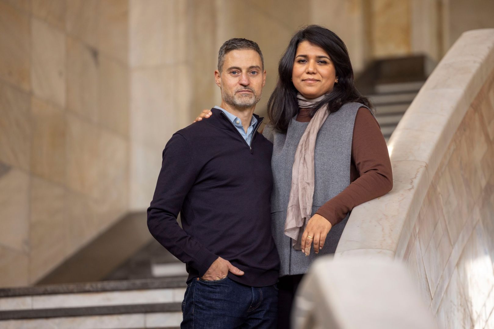 Deutschland nach dem Gaza-Krieg - Ehepaar Cheema-Mendel