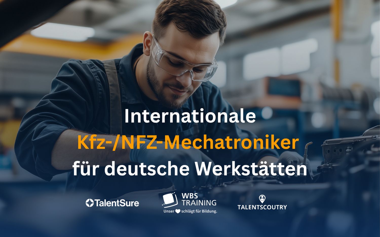 Deutschlands größtes internationales Mechatroniker-Programm: TalentScoutry, WBS TRAINING und TalentSure starten KI-gestützte Fachkräfteoffensive