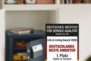 Die beliebtesten Tresore kommen 2026 erneut von Burg-Wächter