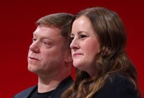 Die Linken-Vorsitzenden Martin Schirdewan und Janine Wissler