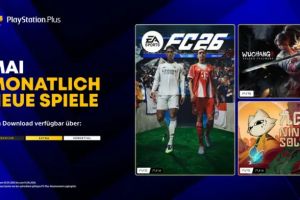 Die monatlichen PlayStation Plus-Titel im Mai für PS5 und PS4