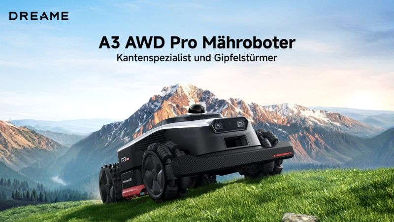 Die neue A3 AWD Pro Serie von Dreame geht an den Start