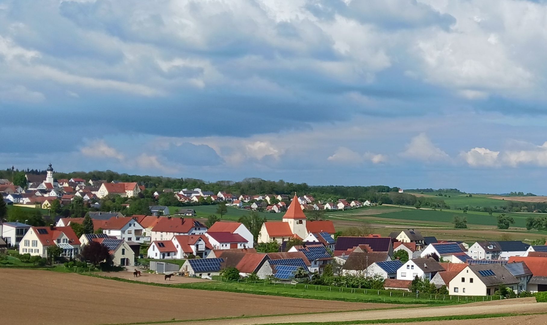 Die schönsten Aussichtspunkte im Nordries per Rad erleben