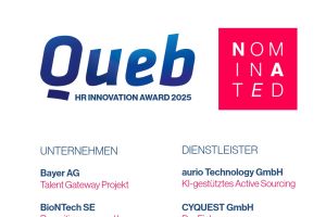 Die Shortlister der Queb HR Innovation Awards 2025 stehen fest!