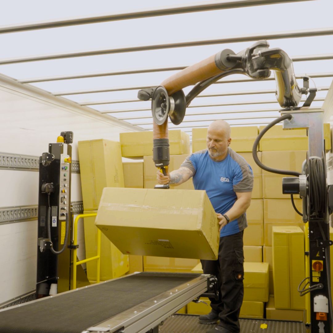 Die Transformation von BGS technic mit TAWIs ergonomischen Hebelösungen