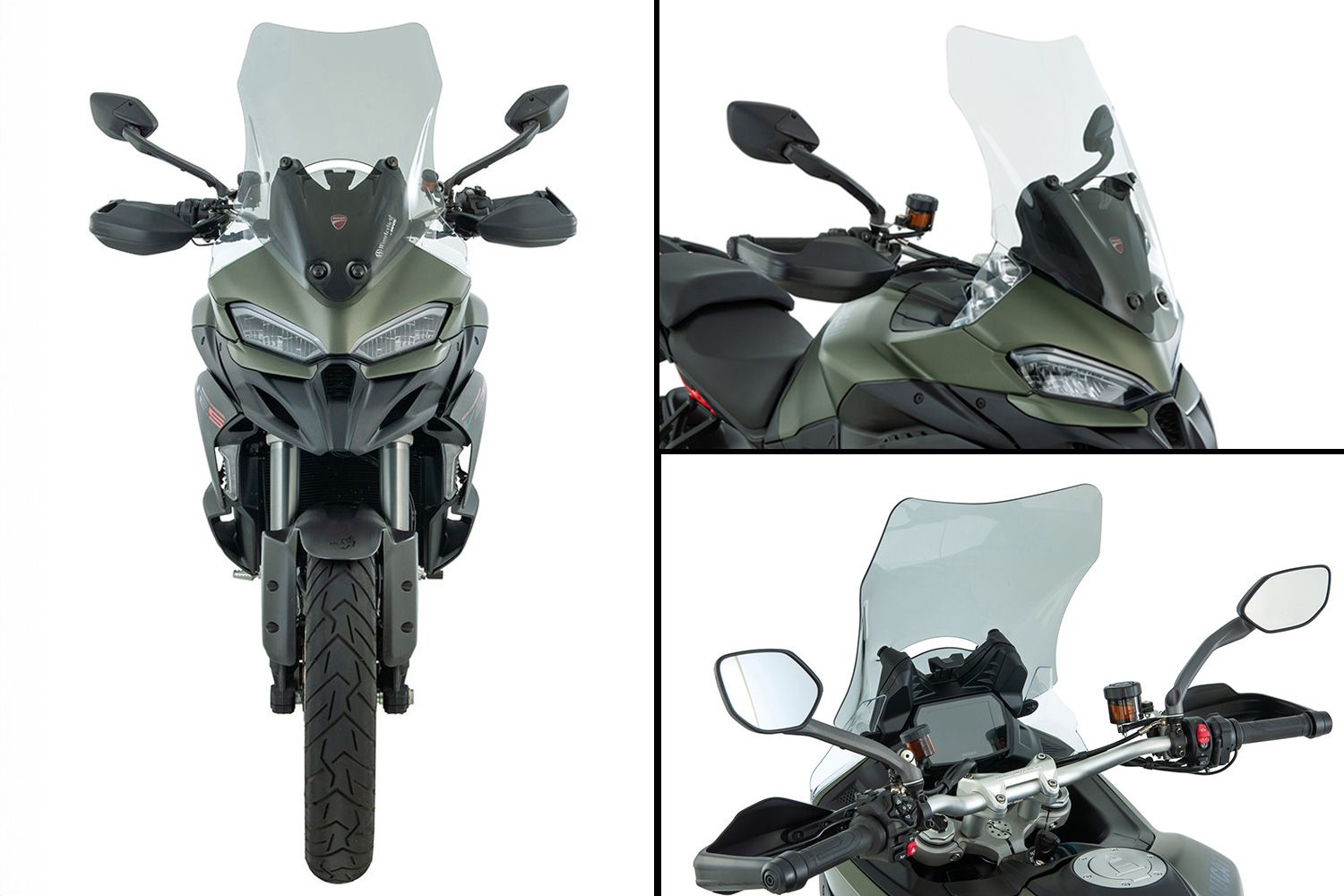 Die Wunderlich Verkleidungsscheibe MARATHON für die  Ducati Multistrada V2 und V2 S