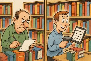 Digitale Buchzählung mit der COSYS Inventur Software: Effiziente Bestandsaufnahme für den Buchhandel
