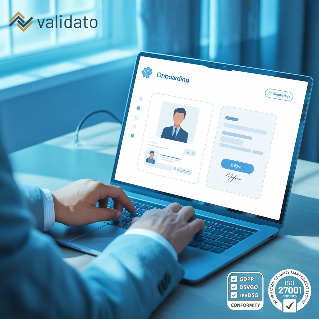 Digitale Signatur und ID-Check: Rechtskonformes Onboarding mit Validato