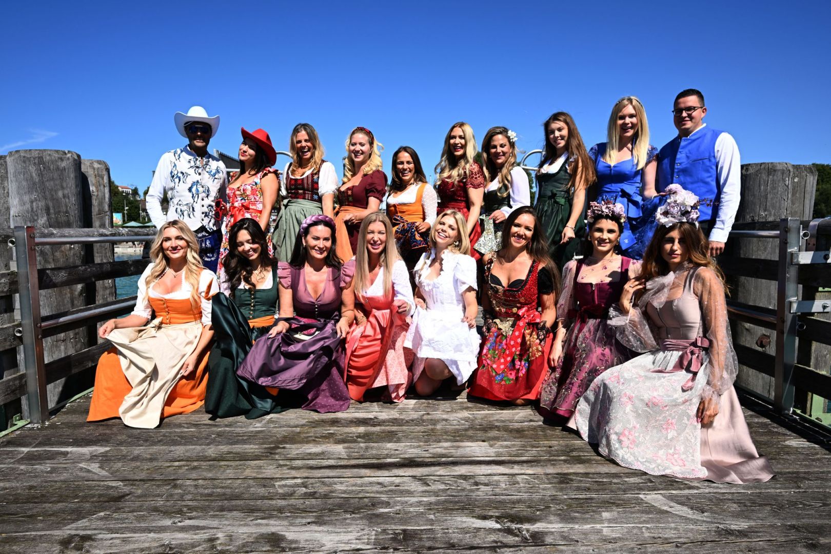 Dirndl-Gipfel zu den Trachten-Trends auf dem Oktoberfest