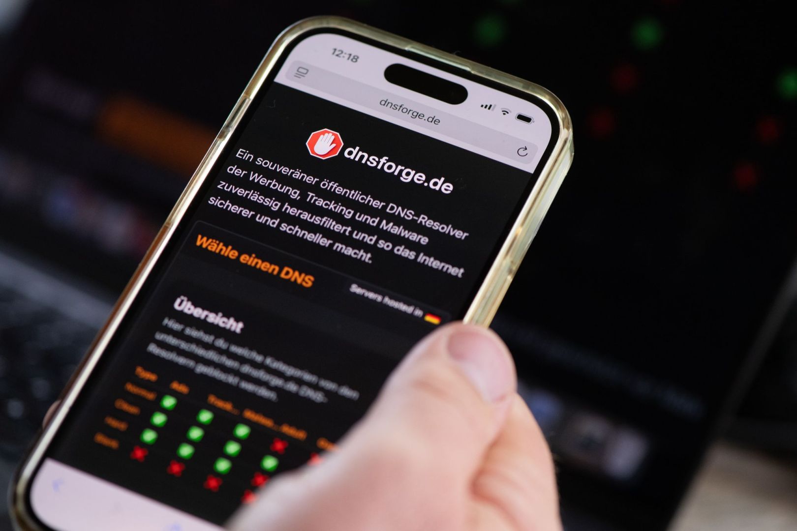 DNS-Server-Betreiber «Dnsforge.de»