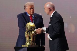 Donald Trump und Gianni Infantino
