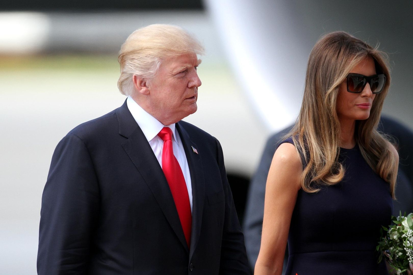 Donald und Melania Trump (Archiv)
