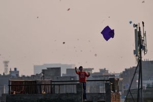 Drachenflug-Fest in Lahore