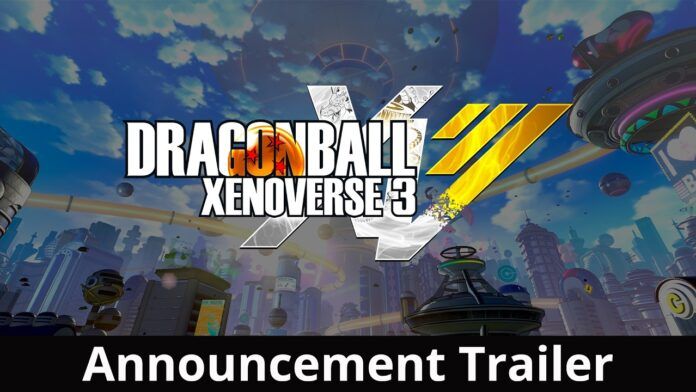 DRAGON BALL XENOVERSE 3 angekündigt