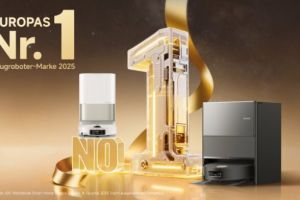 Dreame erreicht 2025 Platz 1 bei Saugrobotern in Europa