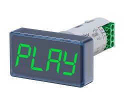 Dreifarbige Modbus-Anzeige SMI2-M von akYtec