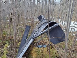 Drohne stürzt in Lettland ab
