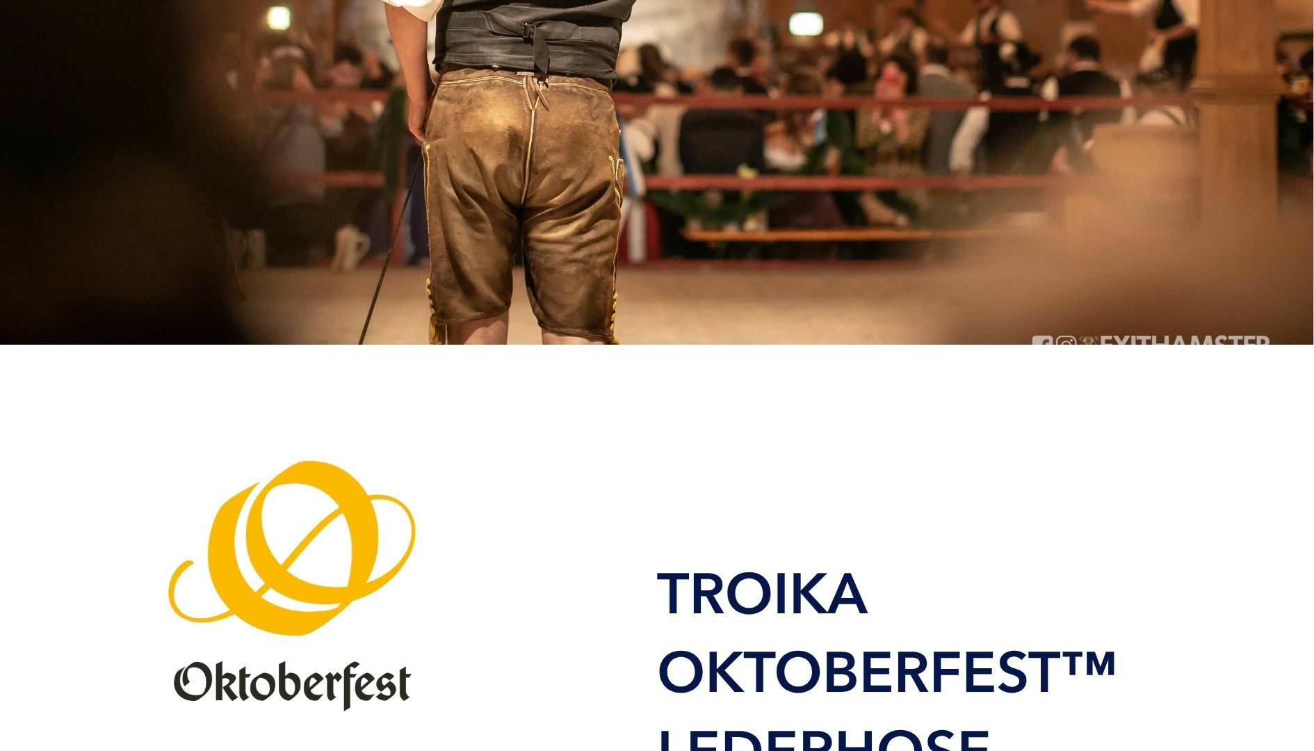 Echt bayrisch! Schlüsselanhänger im Lederhosen-Stil