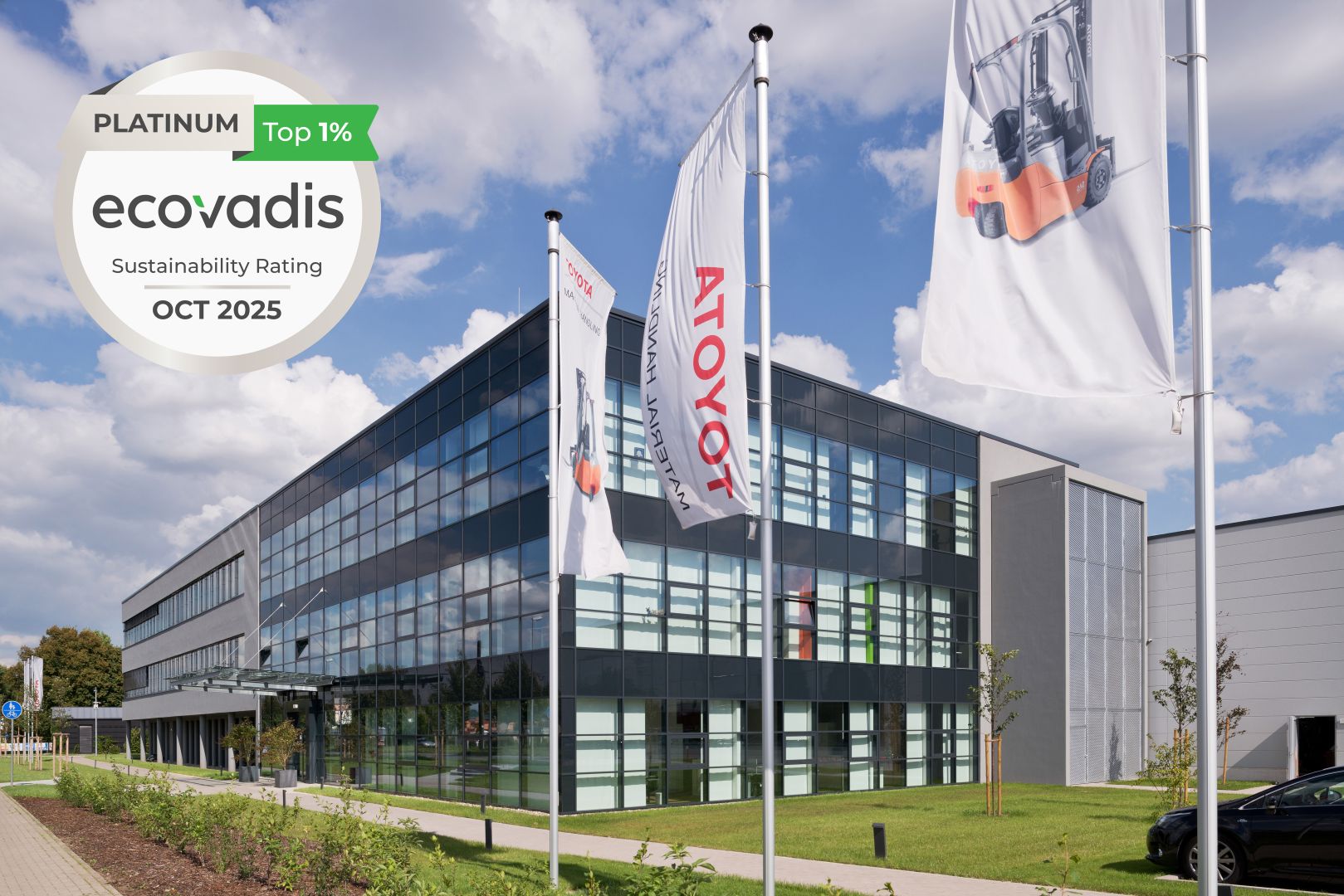 EcoVadis bestätigt Spitzenbewertung für Toyota Material Handling Deutschland