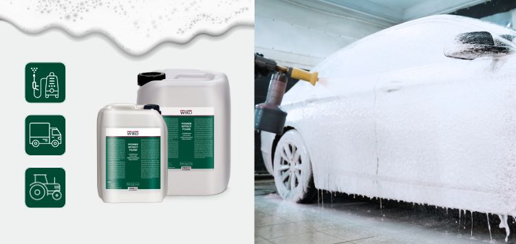 Effektive Reinigung für Nutzfahrzeuge: Gluetec Group bringt Wiko Power Effect Foam auf den Markt