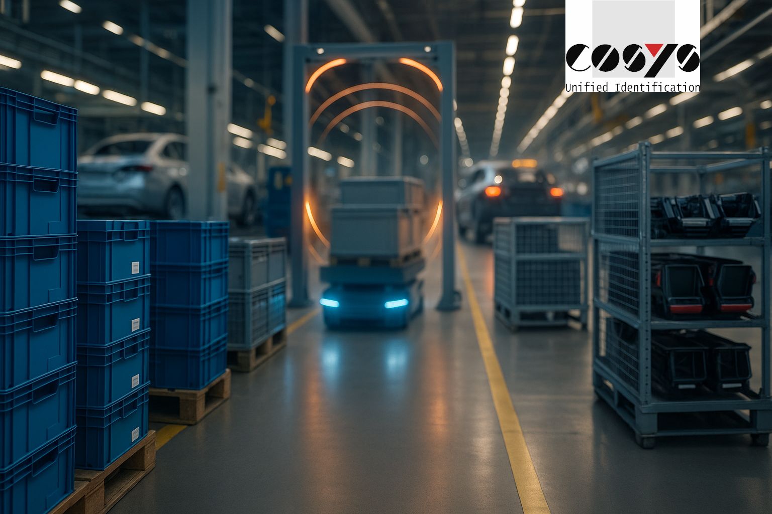 Effizientes Behältermanagement in der Automobilindustrie