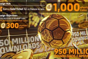 eFootball feiert weltweite Downloads