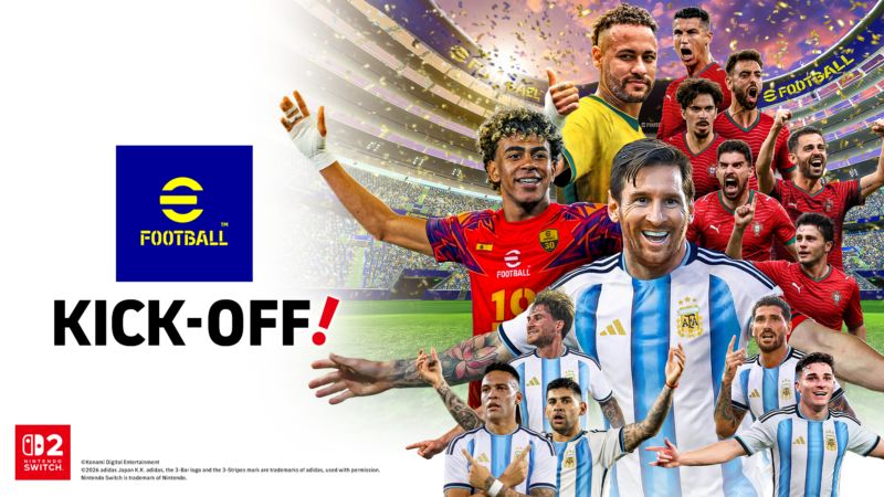 eFootballKick-off! – weltweit an den Start auf der Nintendo Switch 2