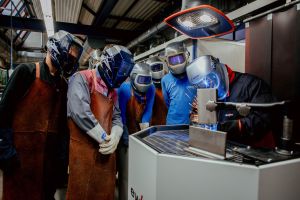 Ein Gigant aus Metall entsteht