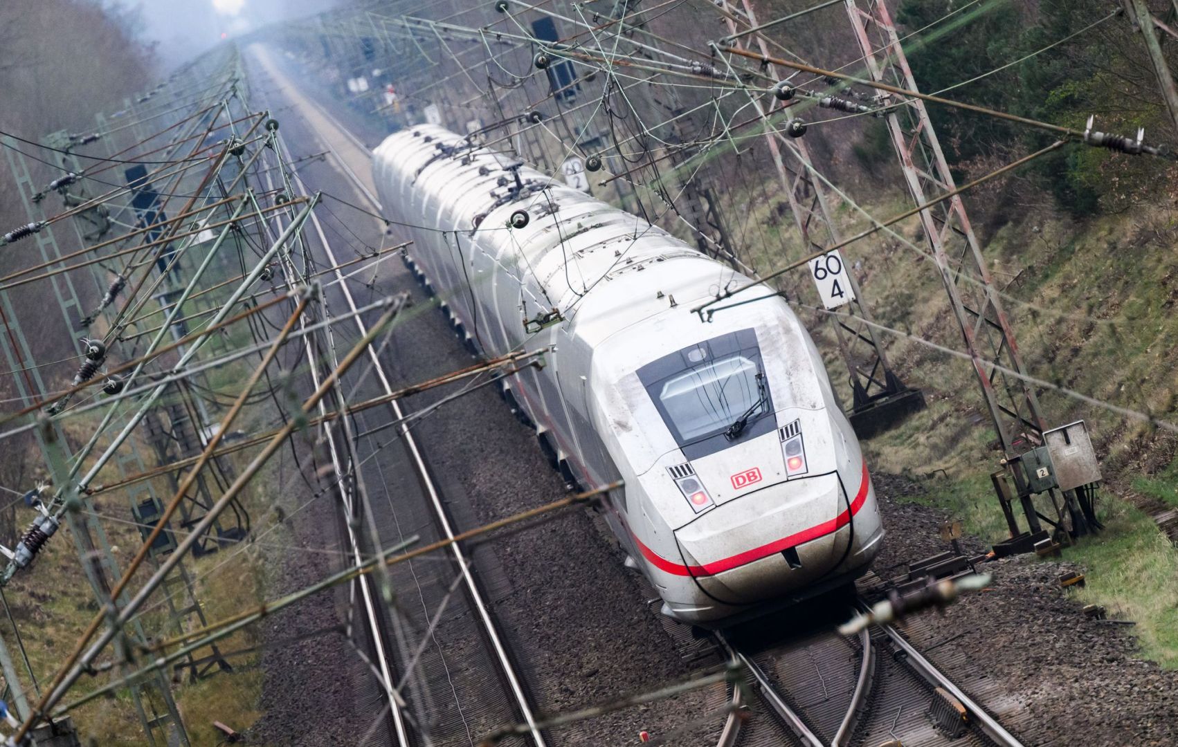 Ein ICE der Deutschen Bahn