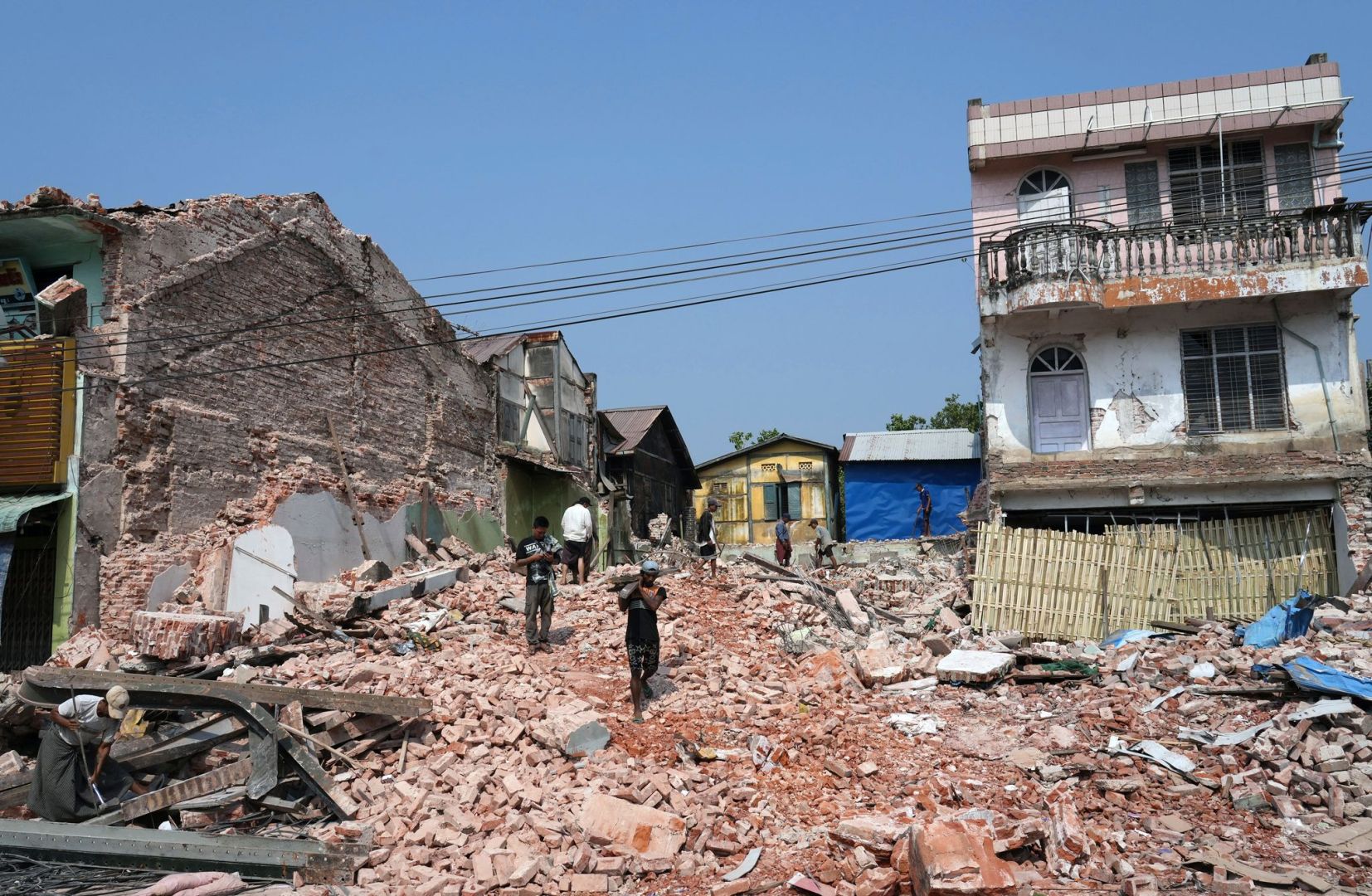 Ein Jahr nach Erdbeben in Myanmar