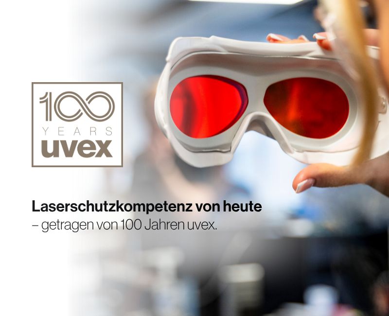 Ein Jahrhundert uvex – laservision feiert mit