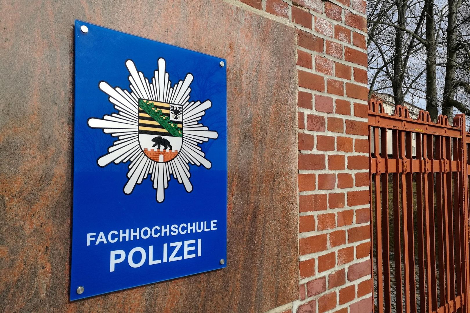 Eine Fachhochschule der Polizei in Aschersleben (Archiv)