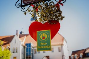 Eine Haltestelle zum Küssen in Eisenberg