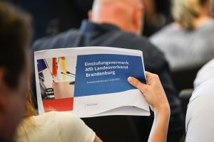 Einstufungsvermerk zur AfD Brandenburg als rechtsextrem